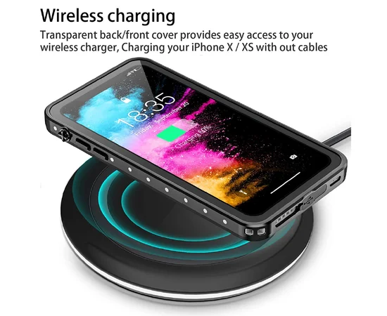 Водонепроницаемый чехол Shellbox для Apple iPhone XS Max (6.5") Черный