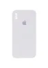 Чехол Silicone Case Square Full Camera Protective (AA) для Apple iPhone XS Max (6.5") Белый / White