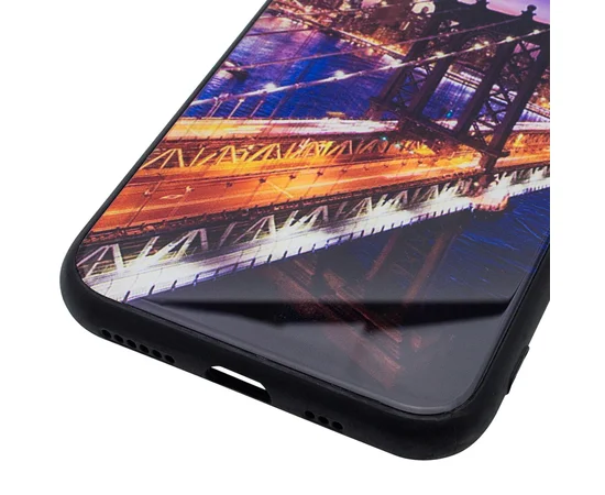 TPU+Glass чехол Night series для Apple iPhone XS Max (6.5") Мост
