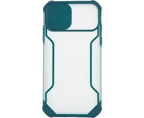 Чехол Camshield matte Ease TPU со шторкой для Apple iPhone XS Max (6.5") Зеленый