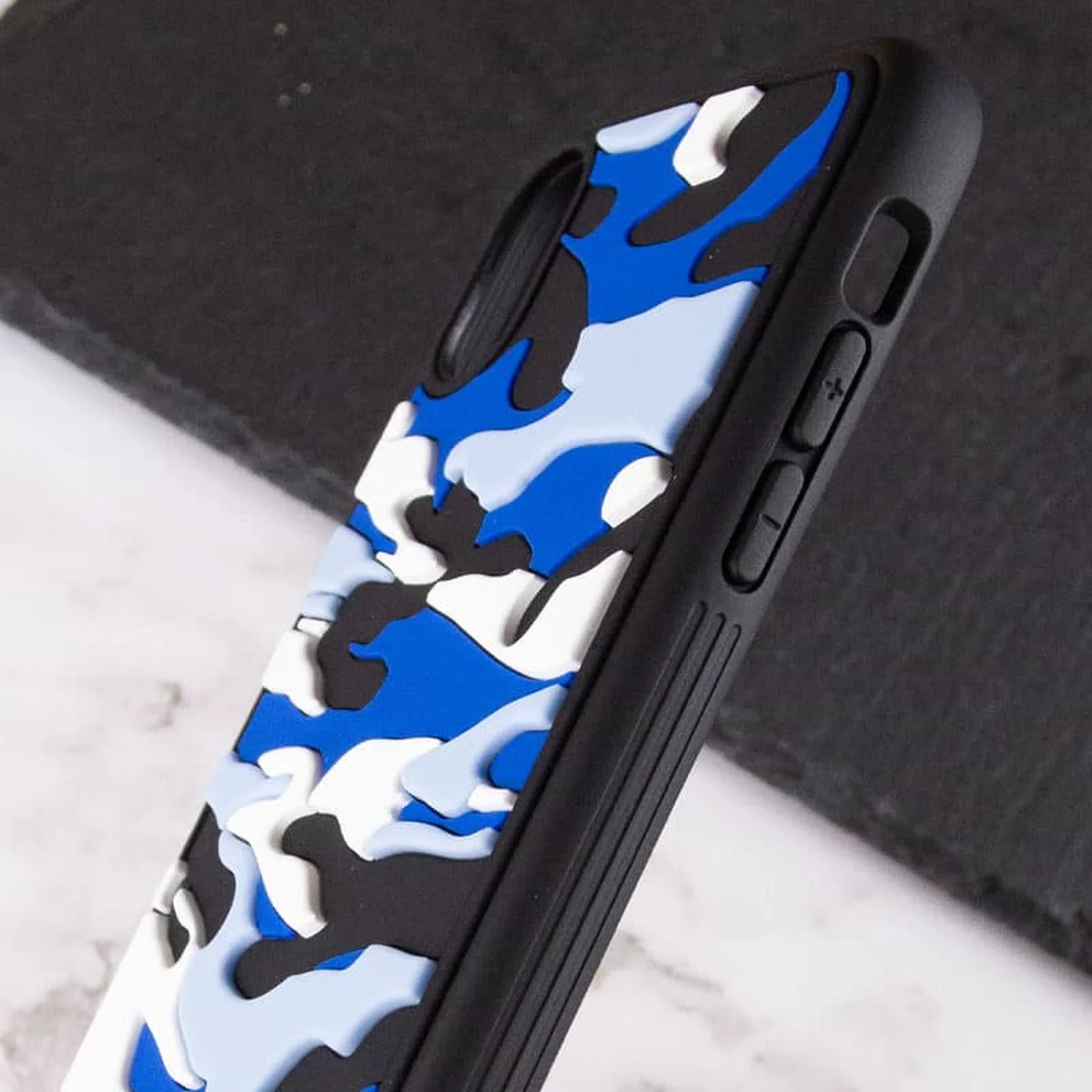 Чехол TPU+PC Army Collection для Apple iPhone XS Max (6.5") Синий
