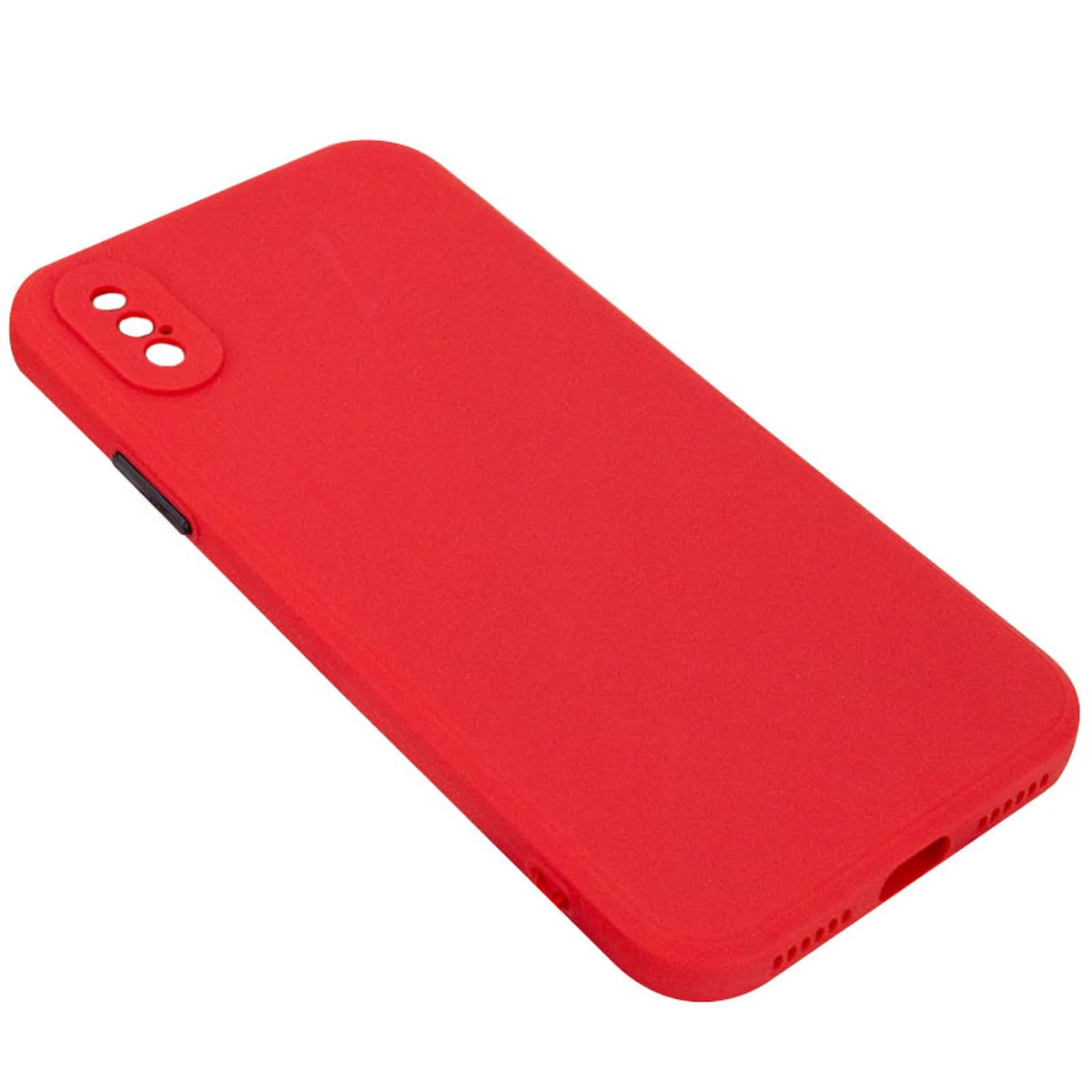 Чехол TPU Square Full Camera для Apple iPhone XS Max (6.5") Красный