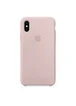 Чехол Silicone case (A) для Apple iPhone XS Max (6.5") Розовый / Pink Sand