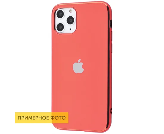 TPU чехол Matte LOGO для Apple iPhone XS Max (6.5") Розовый  / Coral