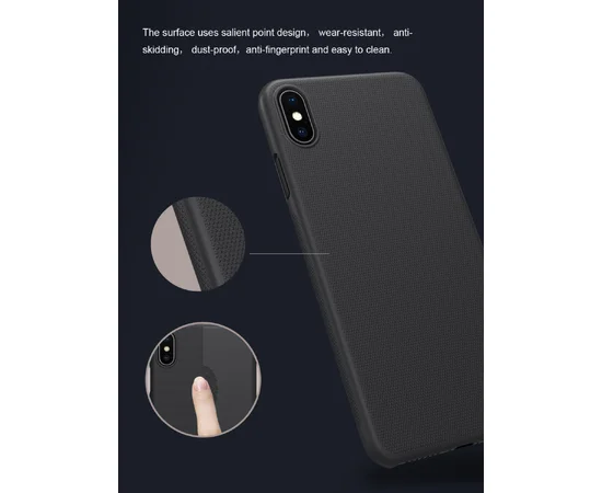 Чехол Nillkin Matte для Apple iPhone XS Max (6.5") Черный