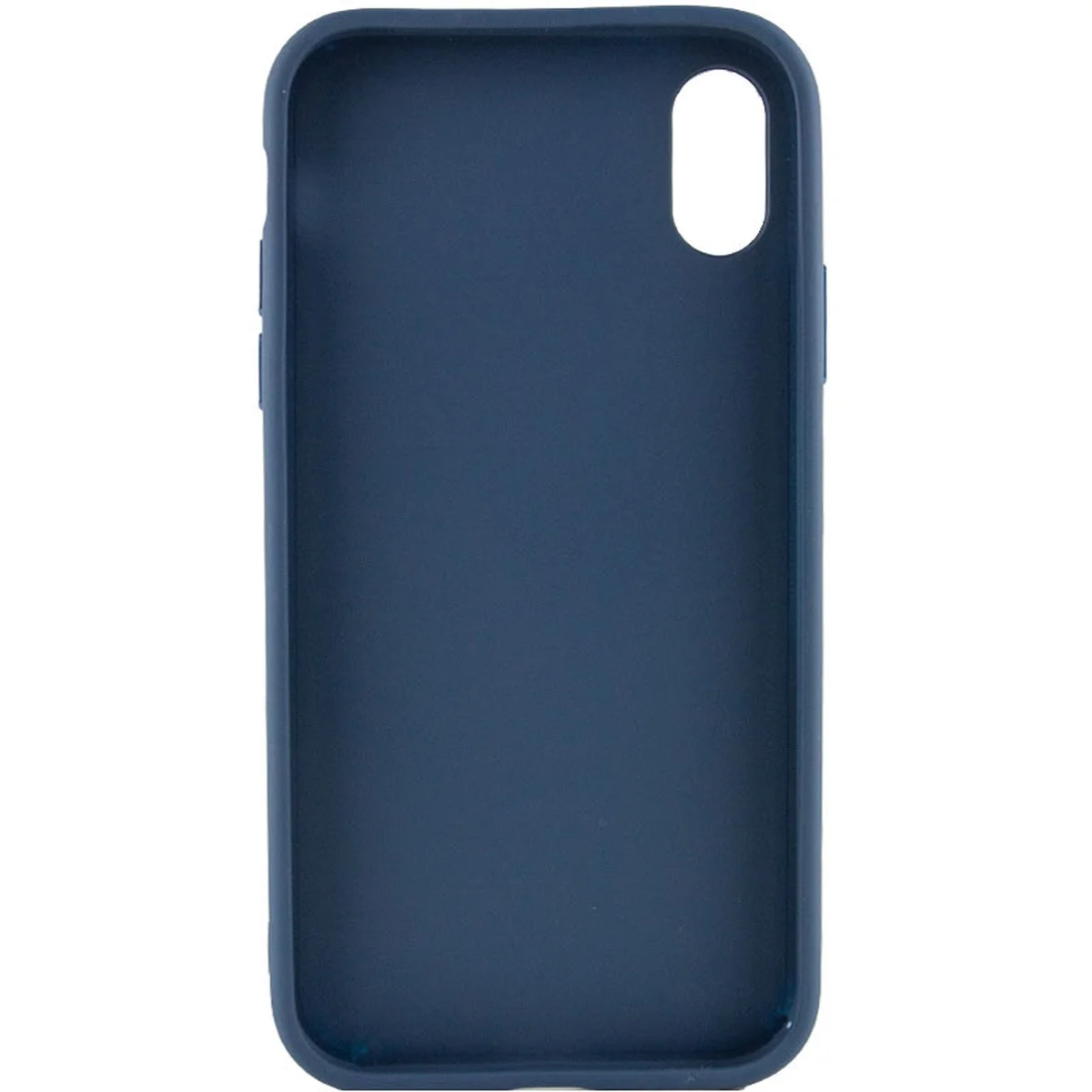 TPU чохол Bonbon Metal Style для Apple iPhone XS Max (6.5") Синій / Cosmos blue