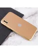 TPU + Glass чохол Matte Candy Full camera для Apple iPhone XS Max (6.5 ") Золотий