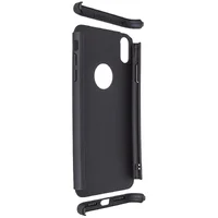 Пластиковая накладка GKK LikGus 360 градусов для Apple iPhone XS Max (6.5") Черный