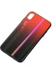 TPU+Glass чехол Luster для Apple iPhone XS Max (6.5") Красный