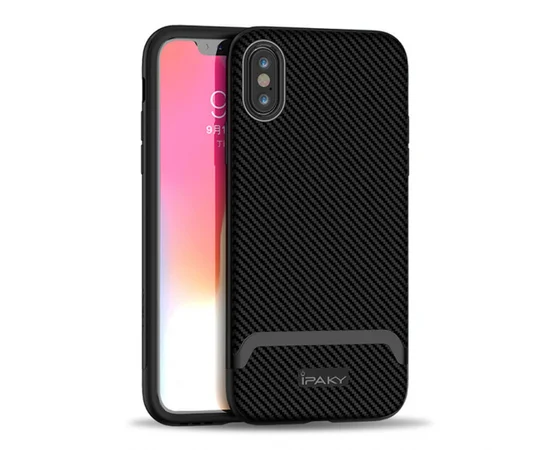 Чехол iPaky TPU+PC для Apple iPhone XS Max (6.5") Черный / Серый