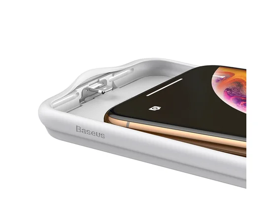 Чехол-аккумулятор Baseus Silicone Backpack 4200 mAh Apple iPhone XS Max (6.5") Белый