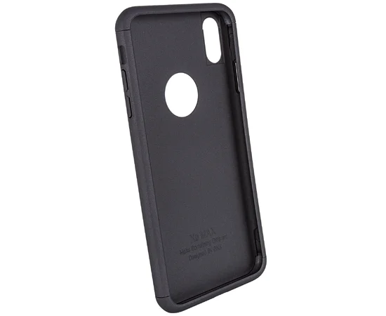 Пластиковая накладка GKK LikGus 360 градусов для Apple iPhone XS Max (6.5") Черный