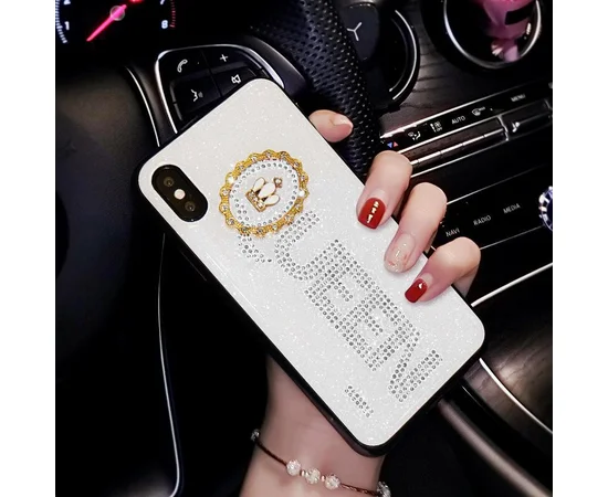 TPU+Glass чехол TYBOMB Queen для Apple iPhone XS Max (6.5") white