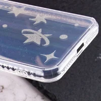 TPU+Glass чехол Aurora Space для Apple iPhone XS Max (6.5") Звезды