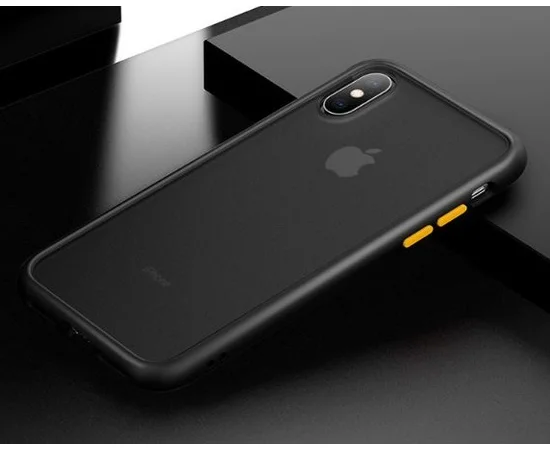 TPU чехол LikGus Maxshield для Apple iPhone XS Max (6.5") Черный