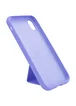 Чехол Silicone Case Hand Holder для Apple iPhone XS Max (6.5") Сиреневый / Dasheen