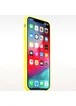 Чехол Silicone case (A) для Apple iPhone XS Max (6.5") Желтый / Yellow