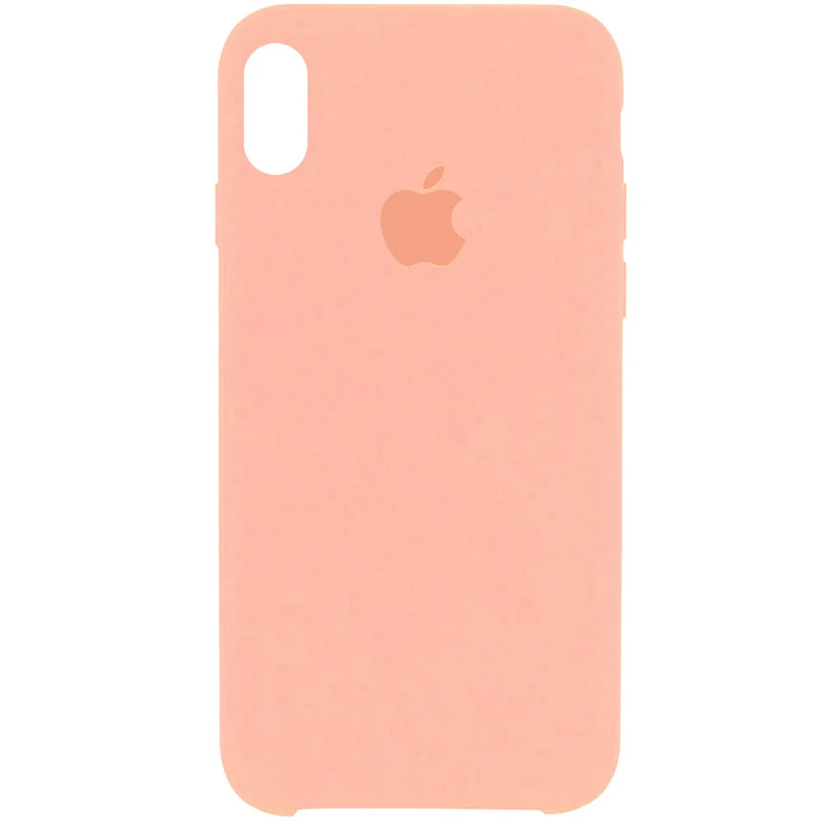 Чохол Silicone Case (AA) для Apple iPhone XS Max (6.5") Рожевий / Light Flamingo