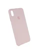 Чехол Silicone case (A) для Apple iPhone XS Max (6.5") Розовый / Pink Sand
