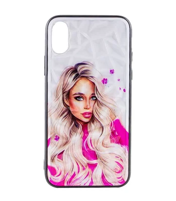 TPU+PC чохол Prisma Ladies для Apple iPhone XS Max (6.5") Pink