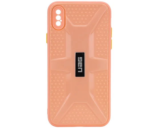 Чохол TPU + PC UAG для Apple iPhone XS Max (6.5 ") Рожевий