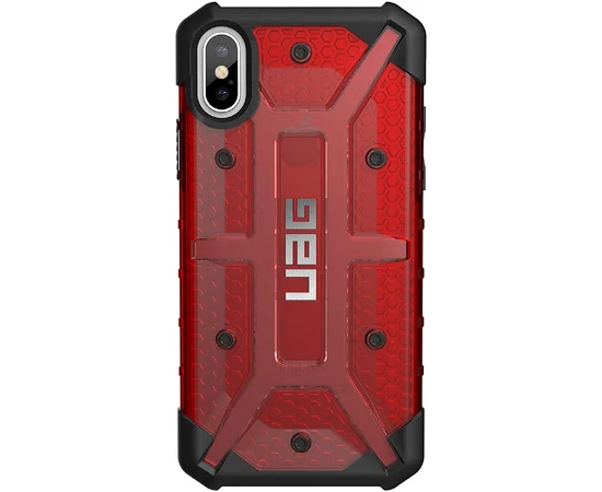 Ударопрочный чехол UAG Plasma для Apple iPhone XS Max (6.5") Красный