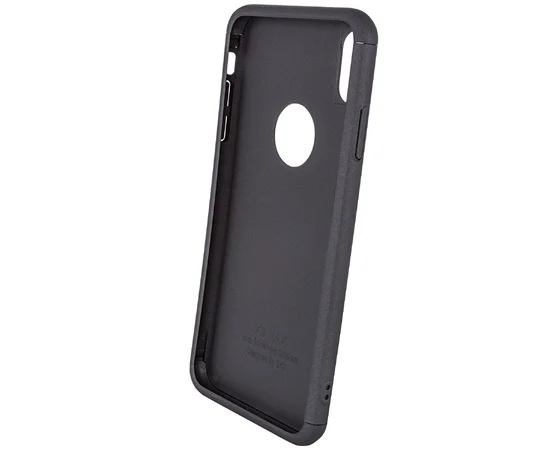 Пластиковая накладка GKK LikGus 360 градусов для Apple iPhone XS Max (6.5") Черный