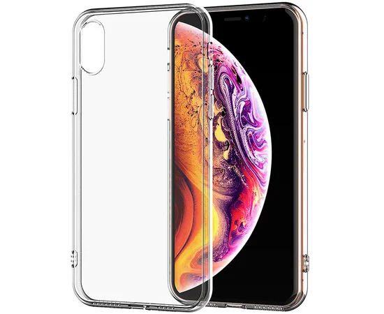 TPU чохол Epic Transparent 1,5mm для Apple iPhone XS Max (6.5") Безбарвний (прозорий)