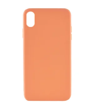 Силиконовый чехол Candy для Apple iPhone XS Max (6.5") Rose Gold