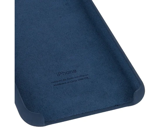 Чехол Silicone case (AAA) для Apple iPhone XS Max (6.5