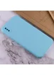 Силіконовий чохол Candy Full Camera для Apple iPhone XS Max (6.5 ") Бірюзовий / Turquoise