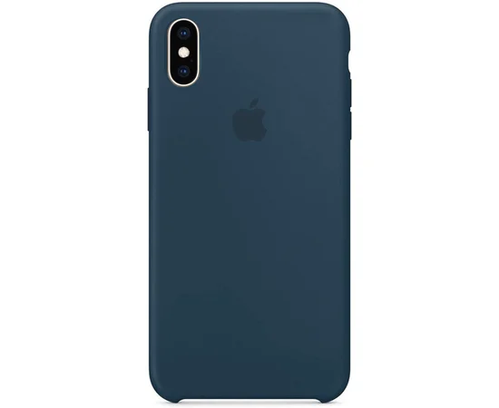 Чехол Silicone Case (AA) для Apple iPhone XS Max (6.5") Зеленый / Pacific Green