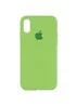 Чохол Silicone Case Full Protective (AA) для Apple iPhone XS Max (6.5 ") М'ятний / Mint