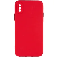 Чехол TPU Square Full Camera для Apple iPhone XS Max (6.5") Красный