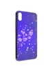 TPU+Glass чехол Fantasy с глянцевыми торцами для Apple iPhone XS Max (6.5") Цветение
