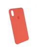 Чехол Silicone case (AAA) для Apple iPhone XS Max (6.5") Оранжевый / Nectarine