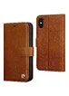 Чехол книжка Pierre Cardin для iPhone Xs Max brown