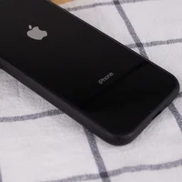 TPU+Glass чехол GLOSSY Logo (opp) для Apple iPhone XS Max (6.5") Черный
