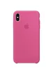 Чехол Silicone case (A) для Apple iPhone XS Max (6.5") Красный / Dragon Fruit