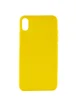 Силиконовый чехол Candy для Apple iPhone XS Max (6.5") Желтый