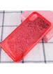 TPU+PC чехол Sparkle (glitter) для Apple iPhone XS Max (6.5") Красный