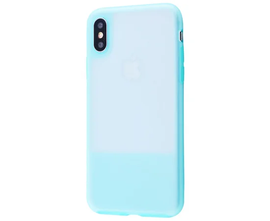 TPU чехол Shadow Slim для Apple iPhone XS Max (6.5") Бирюзовый