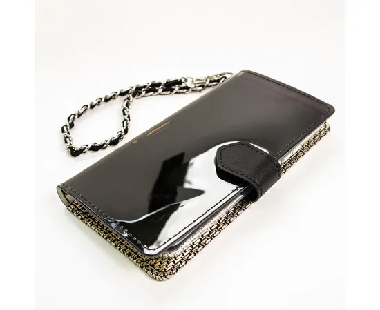 Чехол книжка Molan Cano Rara Diary для Apple iPhone XS Max (6.5") Черно-белый зигзаг