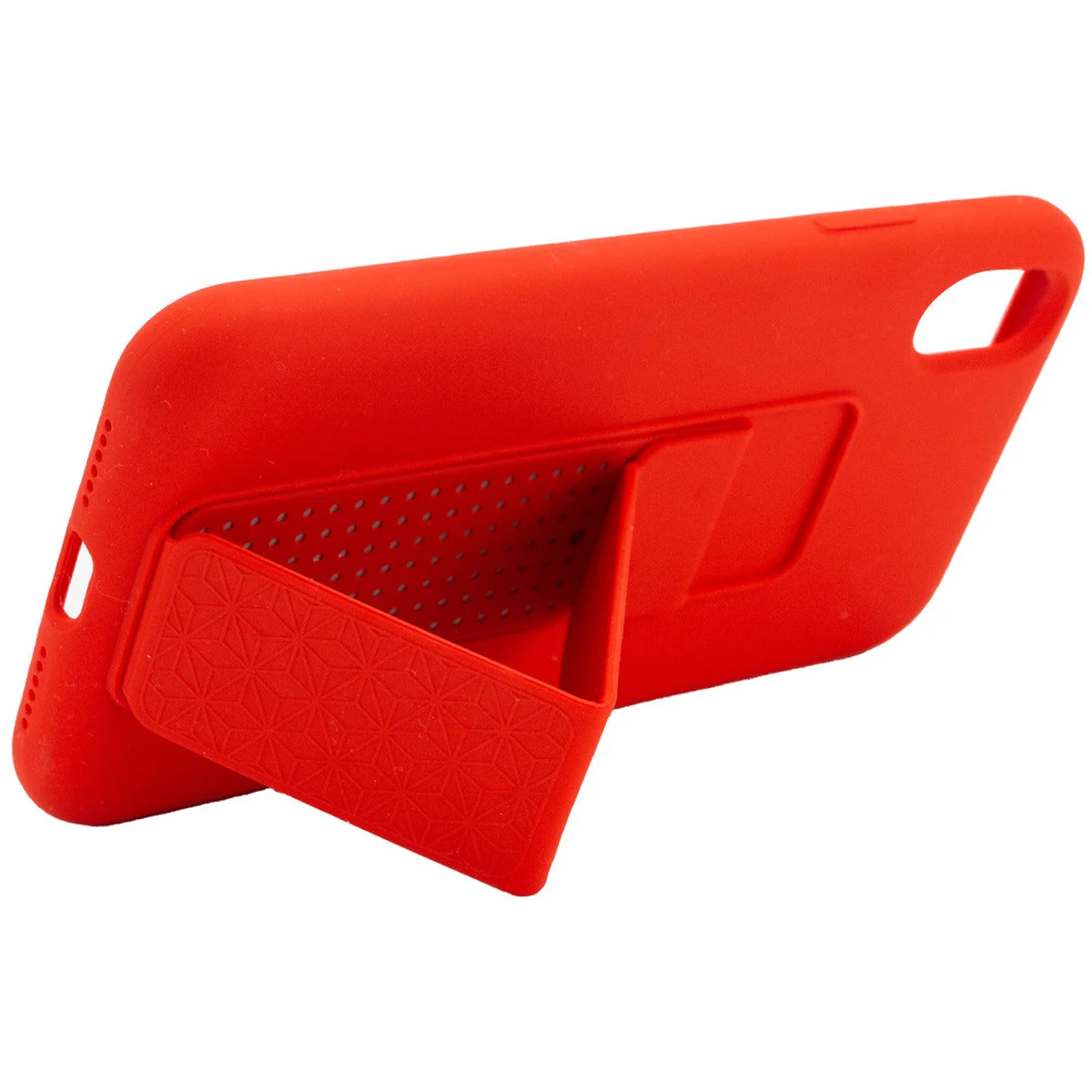 Чохол Silicone Case Hand Holder для Apple iPhone XS Max (6.5 ") Червоний / Red