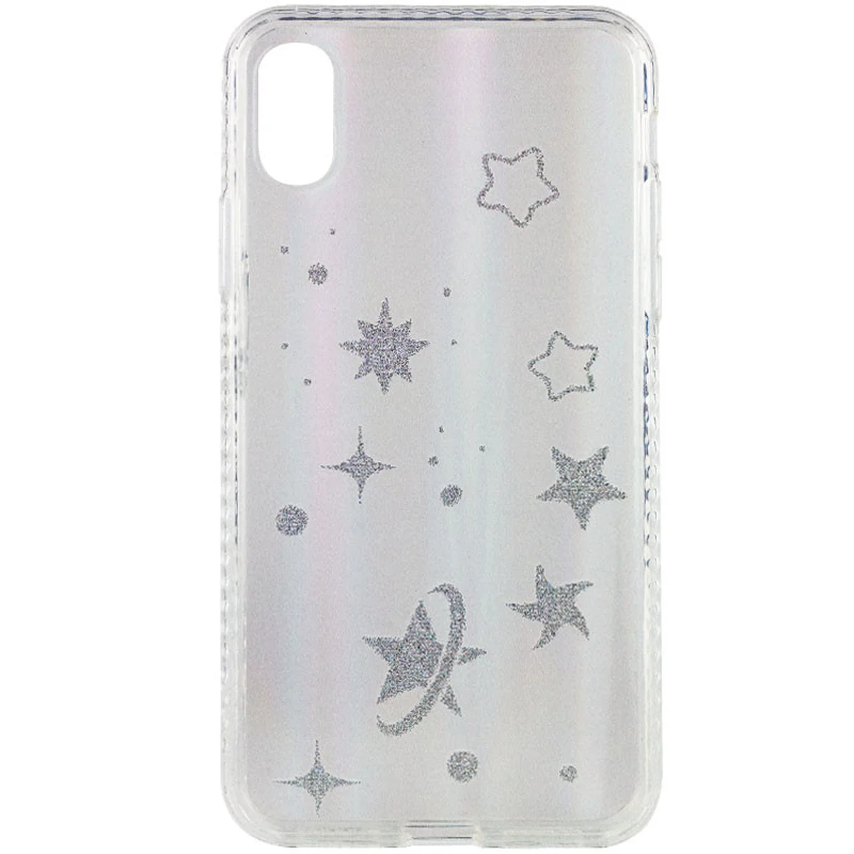 TPU+Glass чехол Aurora Space для Apple iPhone XS Max (6.5") Звезды