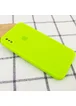 Чехол Silicone Case Square Full Camera Protective (AA) для Apple iPhone XS Max (6.5") Салатовый / Neon green