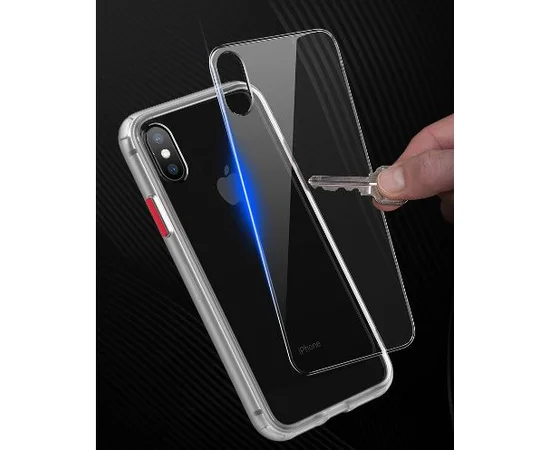 TPU чехол LikGus Maxshield для Apple iPhone XS Max (6.5") Прозрачный