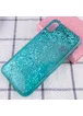 TPU+PC чехол Sparkle (glitter) для Apple iPhone XS Max (6.5") Зеленый