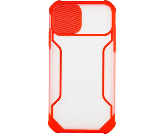 Чехол Camshield matte Ease TPU со шторкой для Apple iPhone XS Max (6.5") Красный