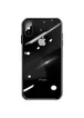 TPU+Glass чехол GLOSSY Logo series для Apple iPhone XS Max (6.5") Черный / Black